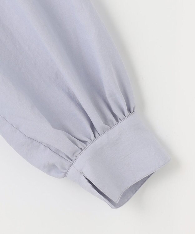 ANY SIS 【洗える】フーディ シャツ ライトブルー