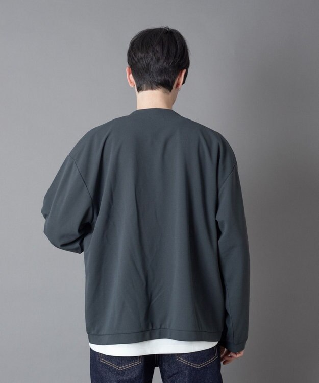 WEGO 【2点SET/ユニセックス着用ITEM】アンサンブルカーディガン（LS） ブラック中濃色