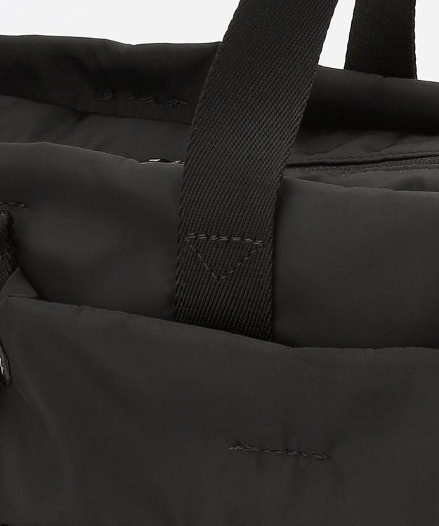 Y'SACCS ドローストリング コンビカラー2WAYトート ブラック