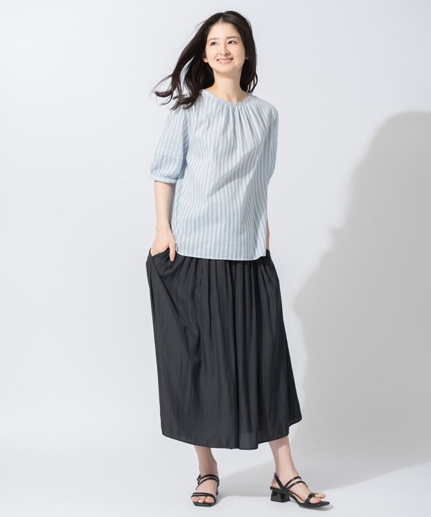 ONWARD Reuse Park 【組曲】パンツ春夏 ブラック