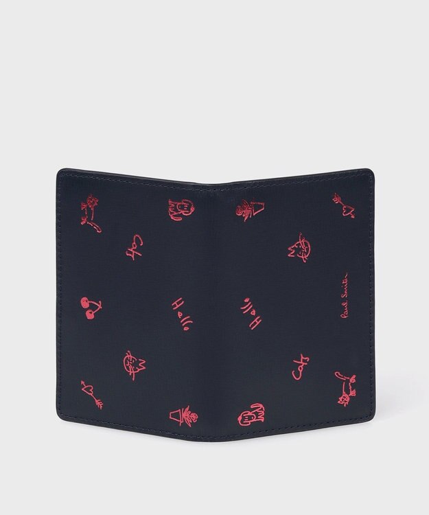 Paul Smith カラードゥードゥル パスケース ネイビー