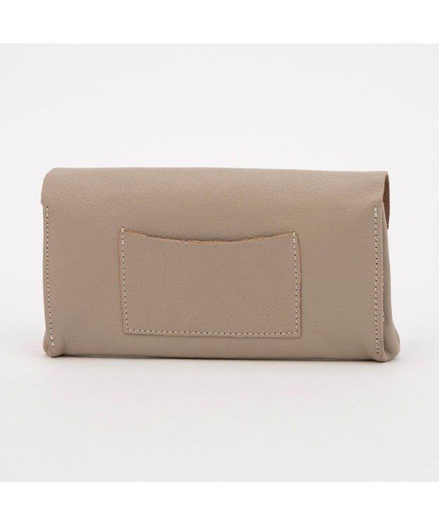 UNBILLION アトランタ ATLANTA / 牛革かぶせ長財布 グレージュ