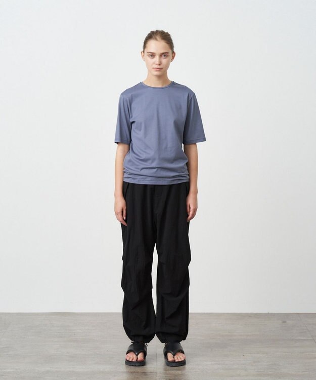 ATON SUVIN 60/2 | パーフェクト S/S Tシャツ BLUE GRAY