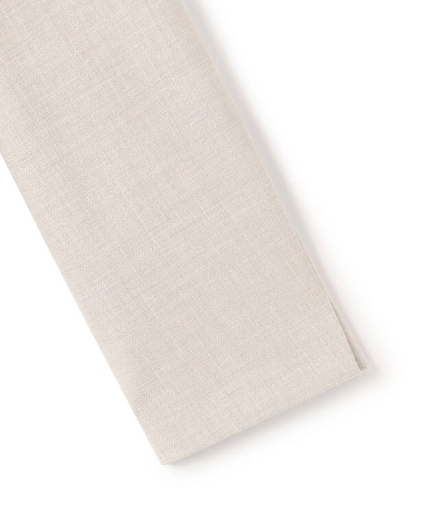 23区 【セットアップ対応】ストレッチブッチャー ノーカラー ジャケット ベージュ系