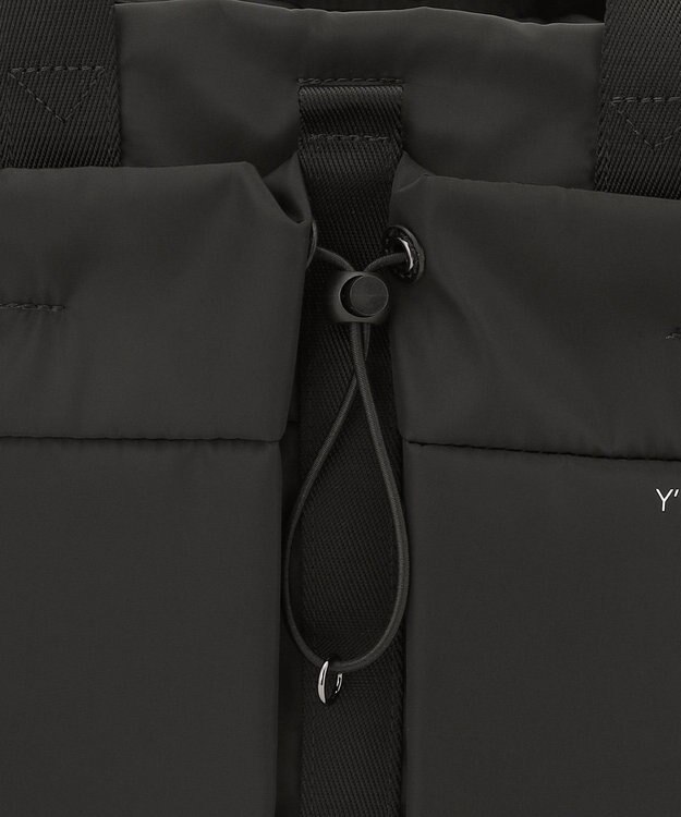 Y'SACCS ドローストリング コンビカラー2WAYトート ブラック