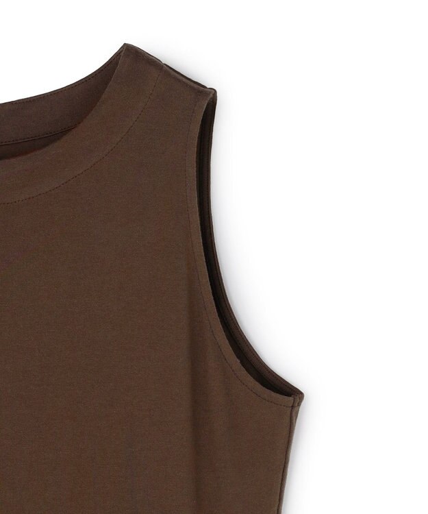 uncrave プレーンジャージー オールインワン ブラウン