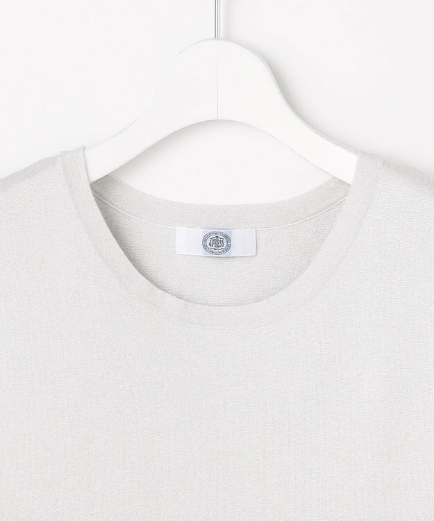 J.PRESS LADIES FINE COTTON SLEEVELESS タンクトップ シルバー系