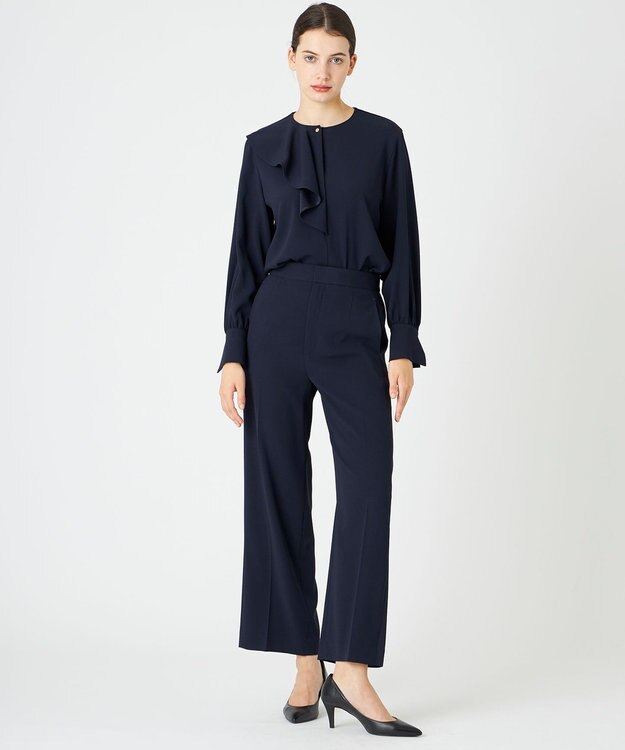 BEIGE， 【L-size】CINDY / ワイドパンツ Navy