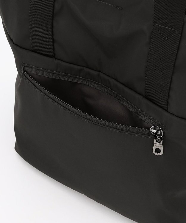 Y'SACCS ドローストリング コンビカラー2WAYトート ブラック