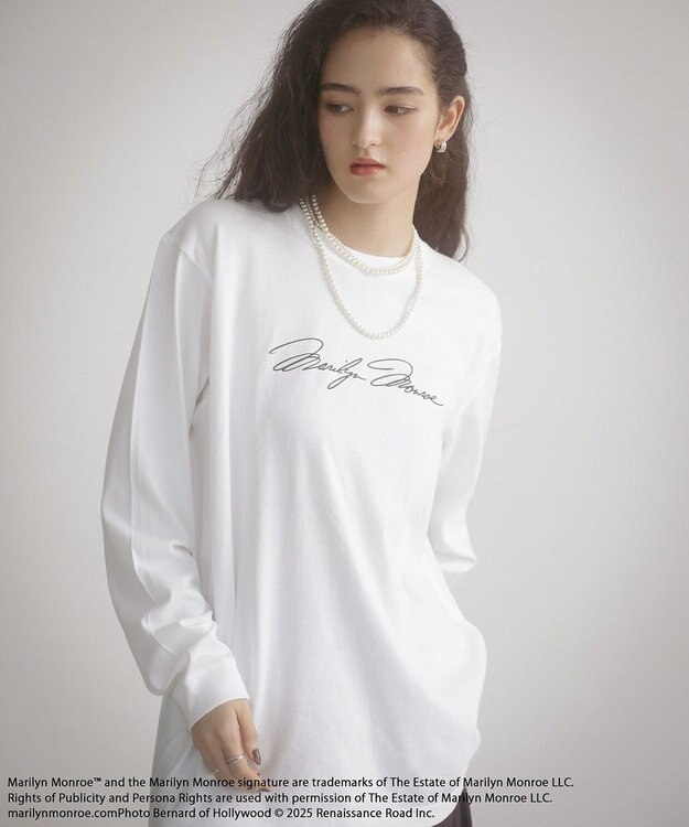 Green Parks ■Ｍａｒｉｌｙｎ　Ｍｏｎｒｏｅ　３ポーズｐｔロンＴＥＥ White