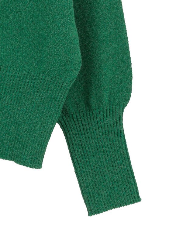 Green Parks ブークレ－ロゴニットプルオーバー Green