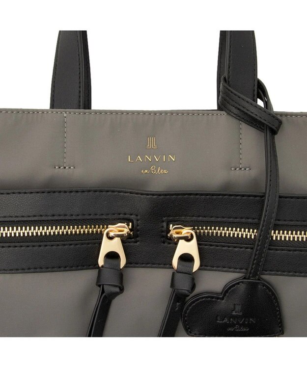 LANVIN en Bleu グラン 2wayトートバッグ グレー