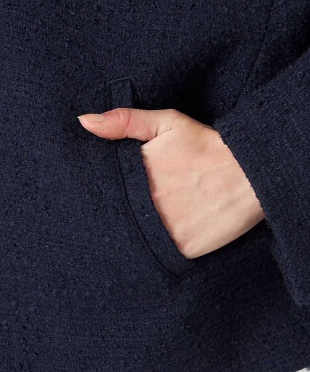 NAVE 【ReNAVE】ネップツイード ジャケット ネイビー系