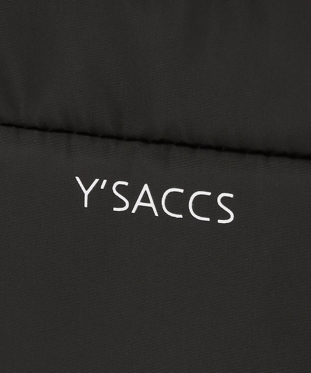 Y'SACCS ドローストリング コンビカラー2WAYトート ブラック