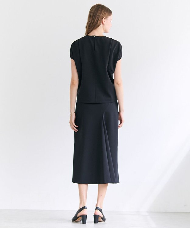 BEIGE， ALTHEA / ジャージーストレッチ スカート Black