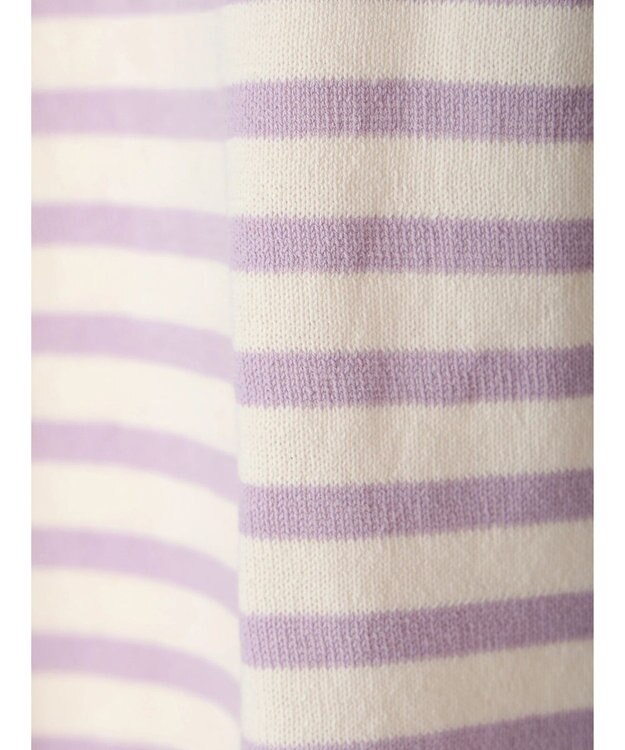 Green Parks 洗える　ニットＴシャツ Border