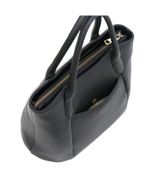 IBIZA 牛革　ハンドバッグ 黒