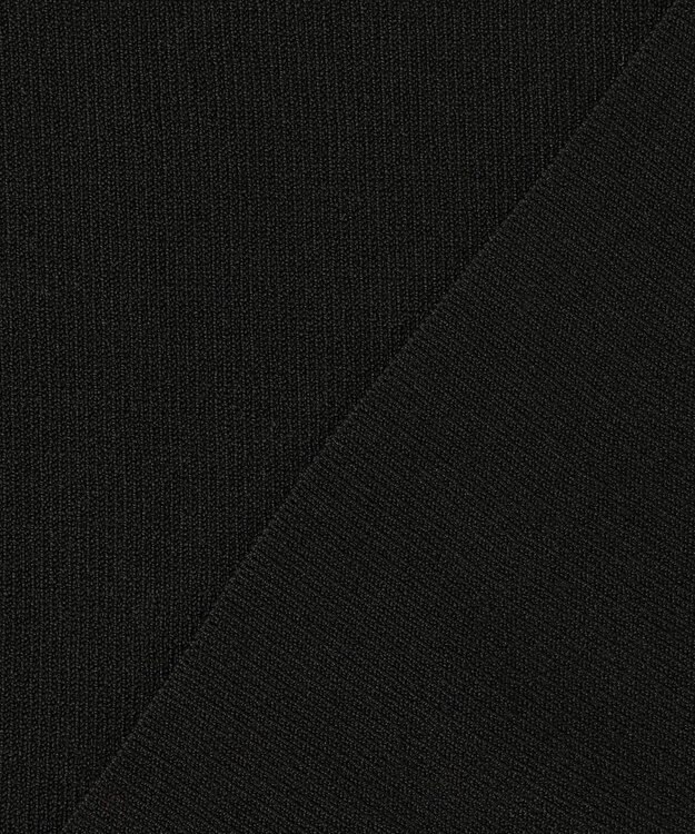 BEIGE， LAURA / ドライタッチ ストレッチショートスリーブニット Black