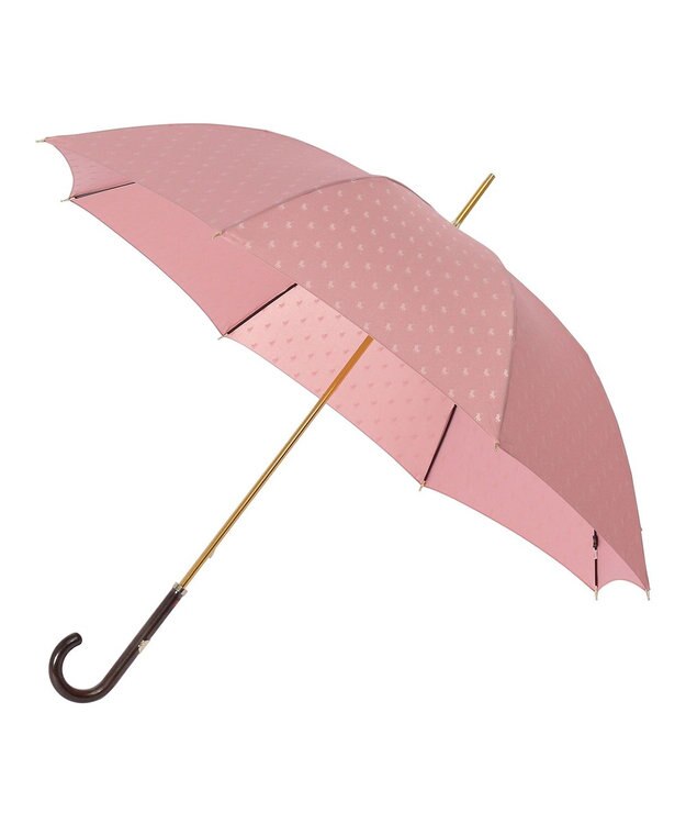 MOONBAT 【日本製】POLO RALPH LAUREN (ポロ ラルフローレン)長傘 ポロポニージャカード ペールピンク