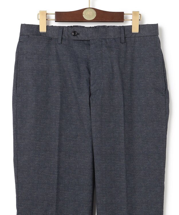 J.PRESS MEN 新色【MECHANICAL】【超軽量 / 清涼感 / 洗える】ハイパワーストレッチ リネンルックパンツ_26年モデル ネイビー系8