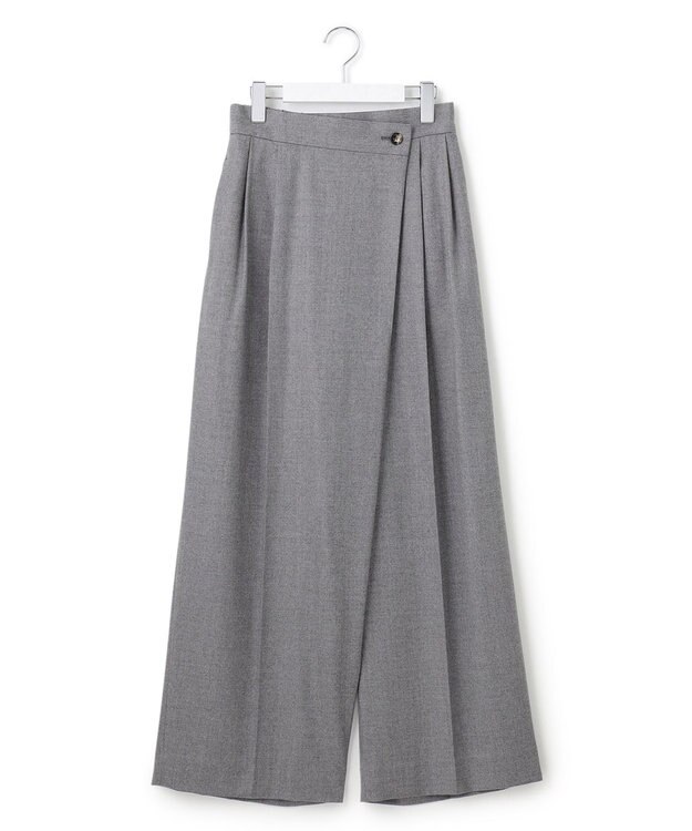 23区 【SACRA】スーパーファインフランネル パンツ グレー系