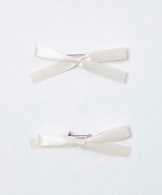 WEGO L2Pリボンブローチ ホワイト