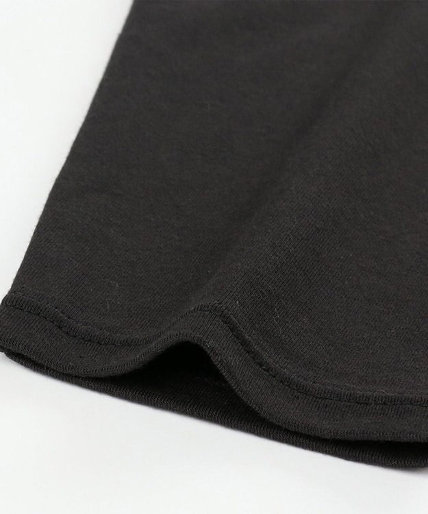 Wing ジュニア オーバーパンツ 綿混(身生地部) 抗菌防臭(身生地部) やさしい肌あたり ロングタイプ はきこみ丈ふつう RJ4501 ウイング／ワコール ブラック