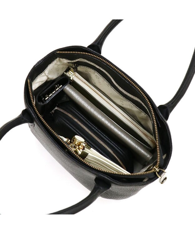 IBIZA 牛革　ハンドバッグ 黒