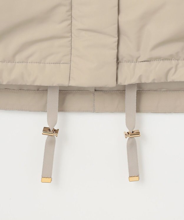 自由区 S 【洗える】パッファー ベスト ベージュ