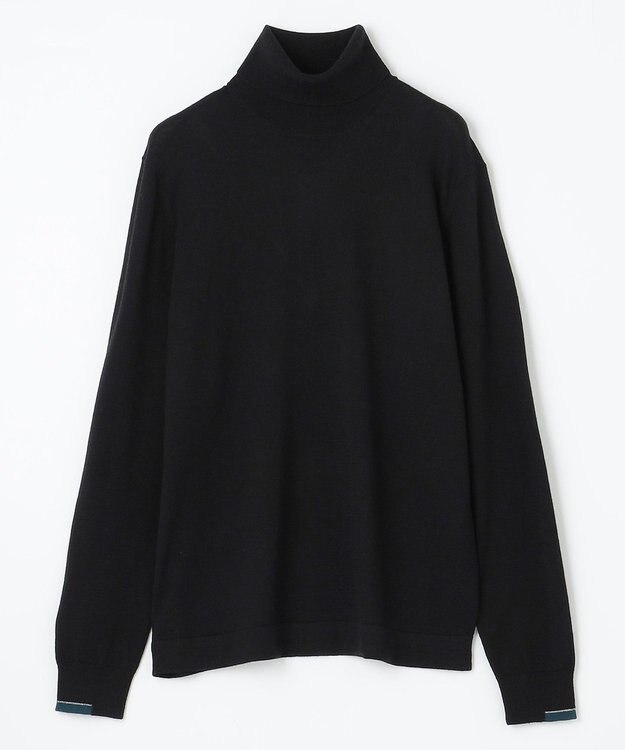 JOSEPH HOMME エッセンシャルメリノ　タートルネック ブラック系