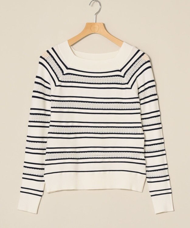 ONWARD Reuse Park 【組曲】ニット春夏 ホワイト