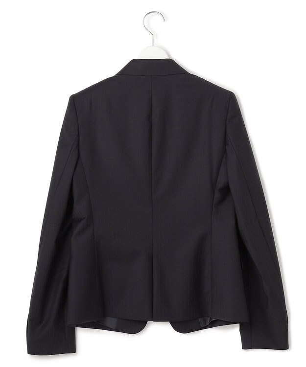 23区 【セットアップ対応】ファインネスウール 一つ釦 ジャケット ネイビーストライプ