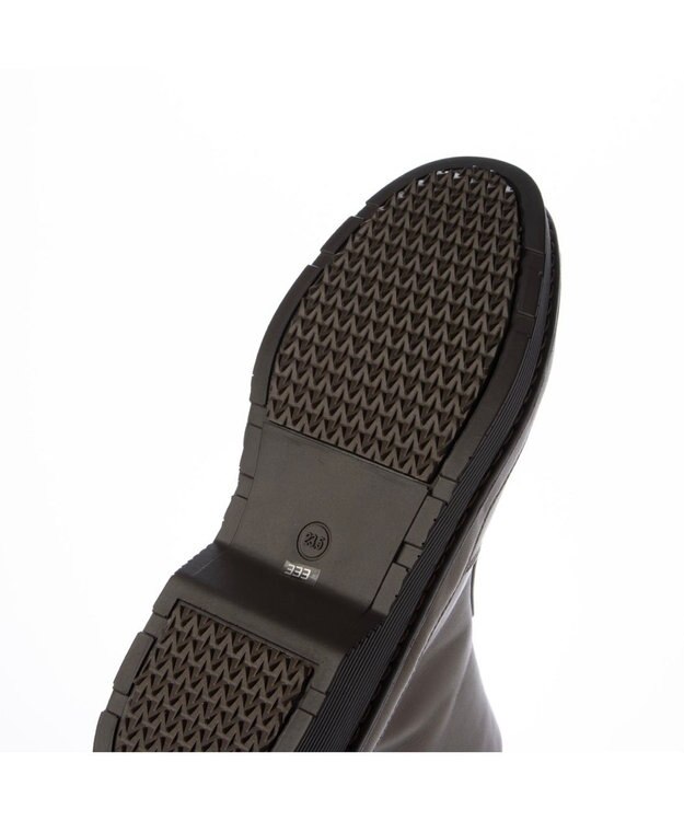 ing <ing>【WEB限定】ボリュームソールラウンドショートブーツ オーク