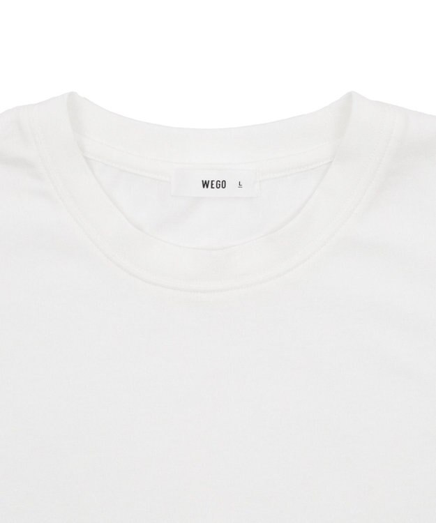 WEGO 【２点SET】アンサンブルゲームロゴニットベスト ブラック