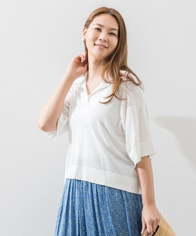 ONWARD Reuse Park 【UNFILO】ニット春夏 ホワイト