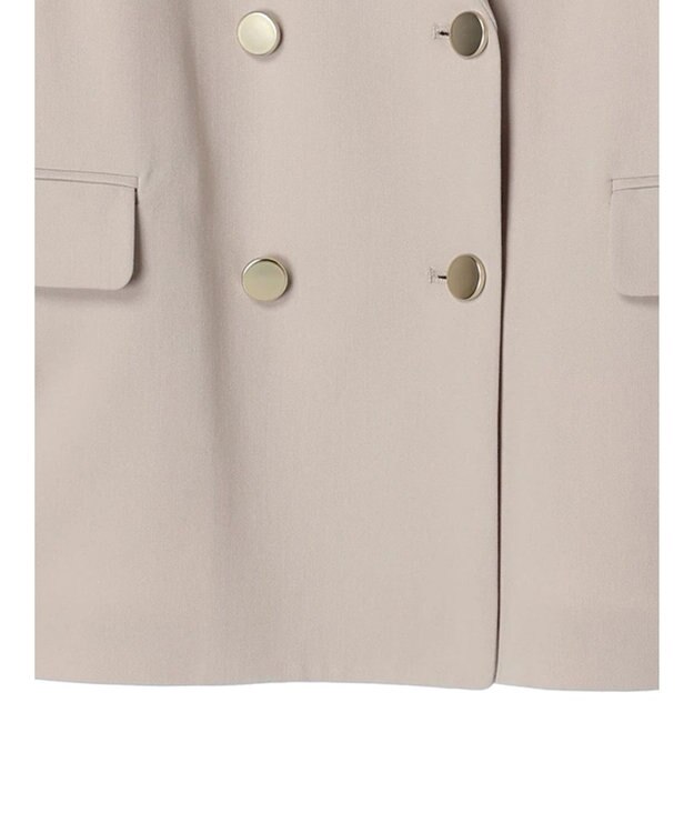 earth music&ecology ダブルテーラードジャケット Beige