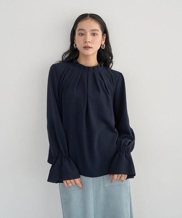 YECCA VECCA タックデザインブラウス Mint