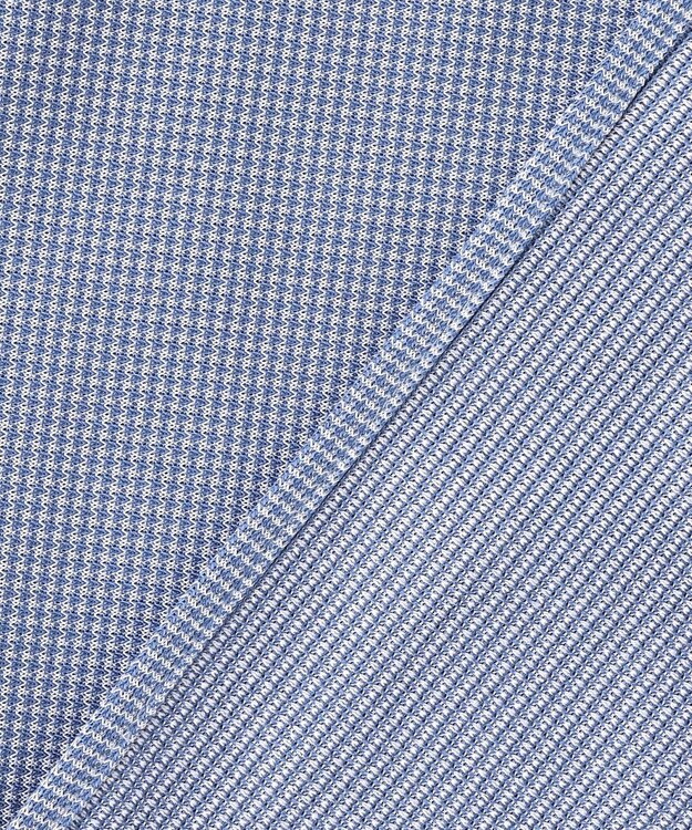 J.PRESS MEN 【吸水速乾 / UVケア / 高通気性】【SMART TECH】ハウンドトゥース ジャージーシャツ ネイビー系8