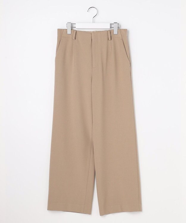 J.PRESS LADIES SOFTサーモ2way ストレート パンツ ベージュ系