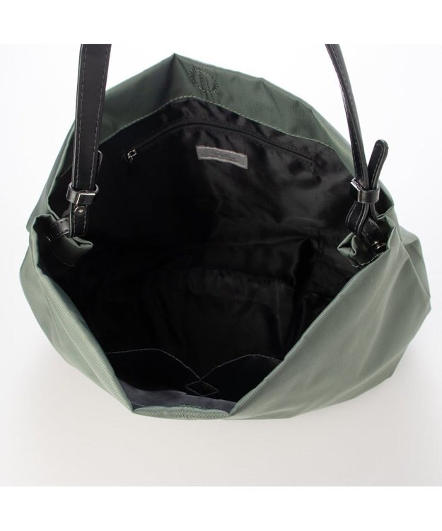 UNBILLION カシュカシュ cachechche / ナイロンベーシック2wayビッグショルダー グリーン