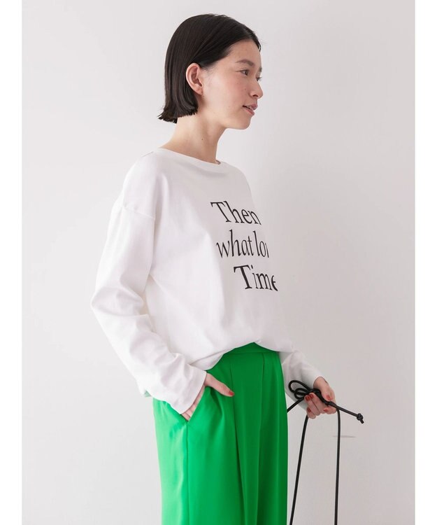 AMERICAN HOLIC Ｄａｉｌｙ！　スクエアカットチュニック Off White