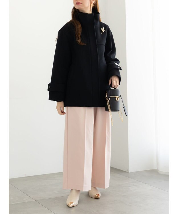 Te chichi TRツイル2タックワイドパンツ《2025winter catalog item》 ピンク