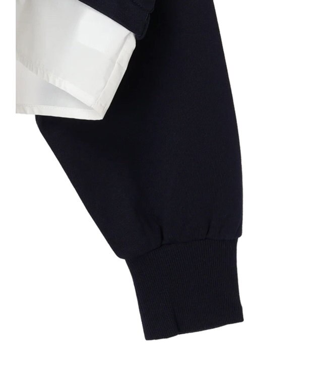 Green Parks ・ＥＬＥＮＣＡＲＥ　ＤＵＥレイヤードウラケプルオーバー Navy