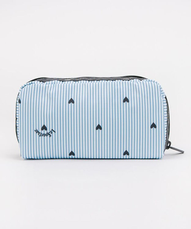LeSportsac RECTANGULAR COSMETIC/フレッシュブラックハーツ フレッシュブラックハーツ