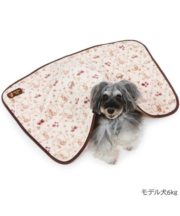 PET PARADISE ディズニー わんわん物語 レディ ブランケット ベージュ
