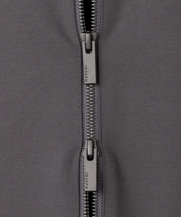 JOSEPH HOMME 【オリジナル素材】ライトタックジャージー ジップアップブルゾン グレー系