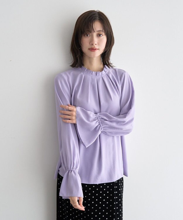 YECCA VECCA タックデザインブラウス Mint