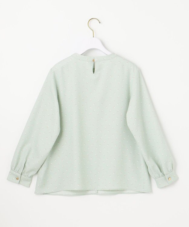 ANY SIS 【洗える】ボウタイ ブラウス ミント