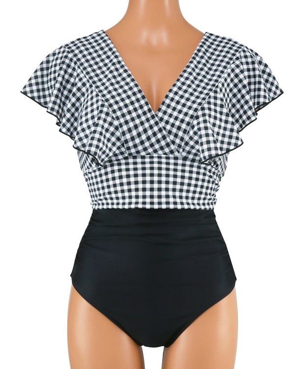 San-ai Resort（三愛水着楽園） 【SALE】カバーデザイン　ノンワイヤー水着　9M　【San-ai Resort（サンアイリゾート）】 ブラック