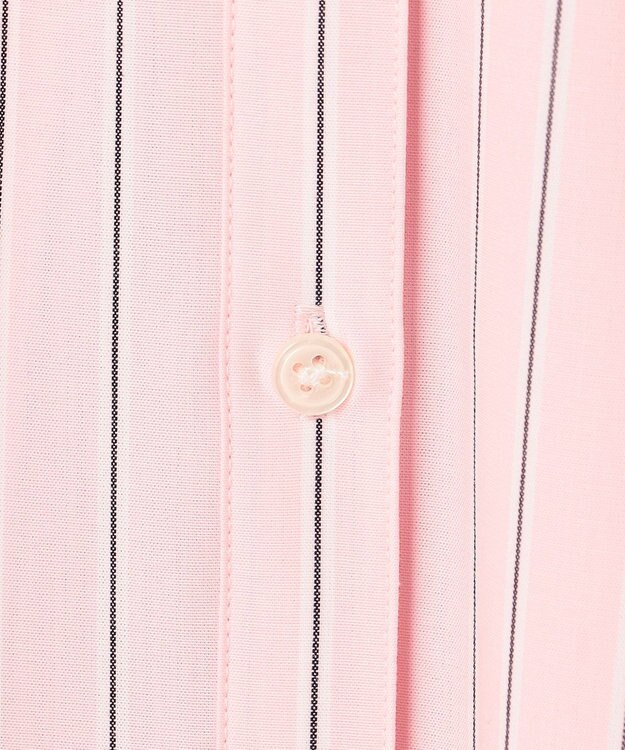 ANY ANYオーバーサイズシャツ ピンクストライプ